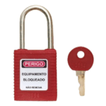 Cadeado de Bloqueio NR10 e NR12 Haste em Aço Inox 38mm BD-G01