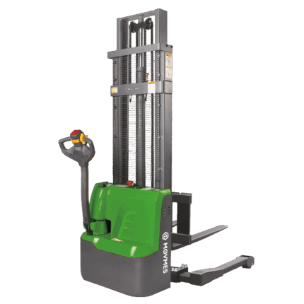 Empilhadeira elétrica patolada CTD10R-E/CTD12R-E/CTD15R-E elevação máxima de 4145mm