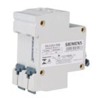 Disjuntor Bipolar 63A Curva C Siemens C63 Mini DIN 5kA ( 5SJ1 ) - Imagem 4