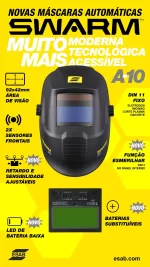 Máscara de Solda Automática Swarm A10 - Imagem 3