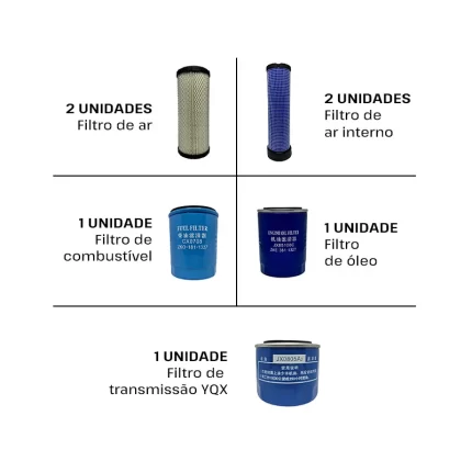 Kit Revisão 200 horas Empilhadeira CPCD 25/30/35S/38